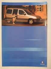 PEUGEOT PARTNER COMBI orig 2001 UK Mkt Sales Brochure