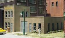 DPM #11200 - HO Scale Building Kit - City Cab Company - NEW - Woodland Scenics