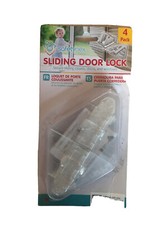 Safetynex Child Sliding Door Lock 4 Pack NEW