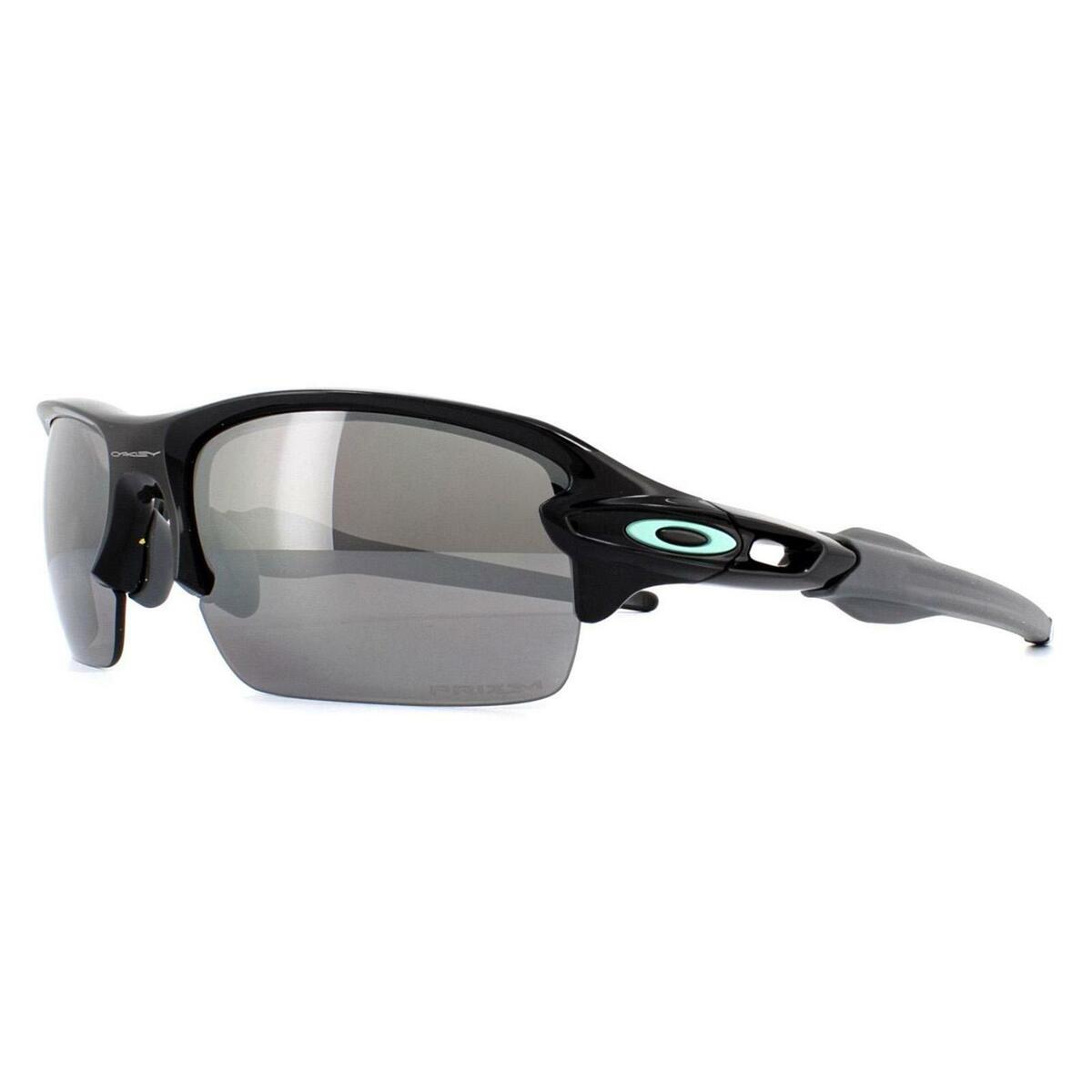 Oakley Sunglasses Flak XS Youth Fit OJ9005-01 Polished Black Oakley Sunglasses Flak XS Youth Fit OJ9005-01 Polished Black