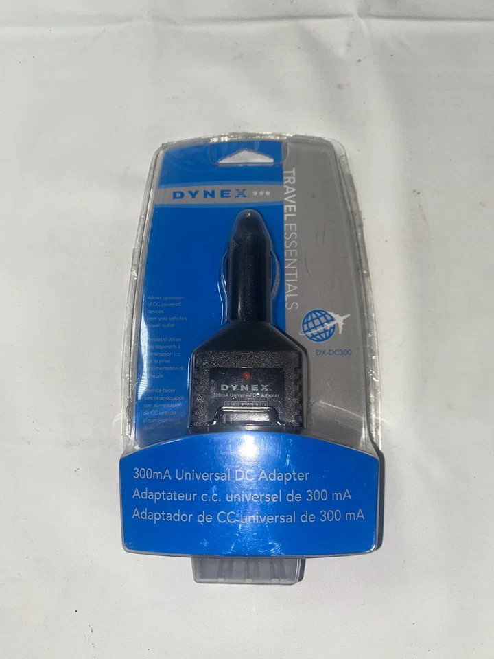DYNEX UNIVERSAL TRAVEL Vehicle DC ADAPTER DX-DC300 300MA - Image 2 of 4