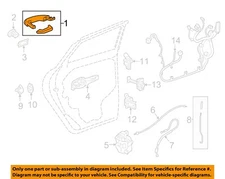 GM OEM 16-24 Acadia Rear Door Lock Hardware-Handle, Outside 13521804