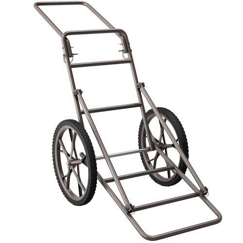 500LBS Folding Deer Cart Utility Hunting Luggage Cart Trolley Gear Dolly Cart