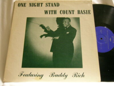 COUNT BASIE & BUDDY RICH One Night Stand 1945-6 Preston Love Illinois Jacquet LP