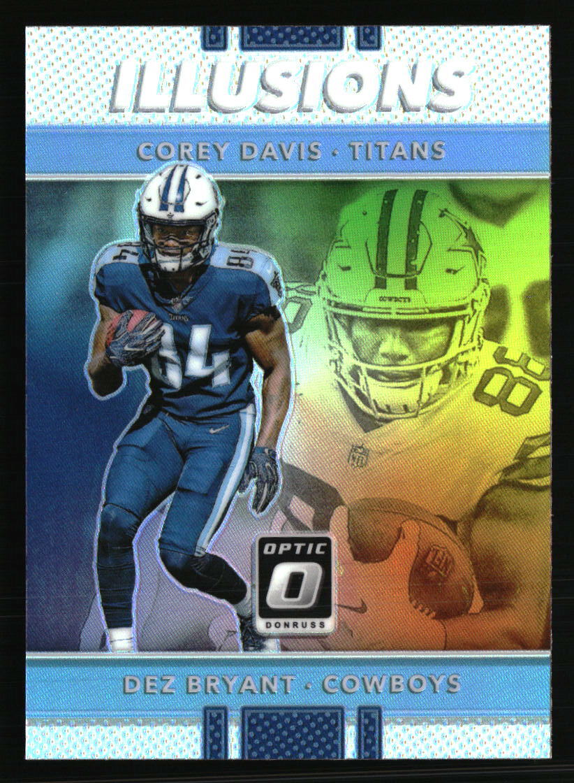 Corey Davis/Dez Bryant 2017 Donruss Optic Illusions #24 Football Card