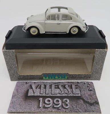 VITESSE VW VOLKSWAGEN 1200 COX COCCINELLE OPEN 1959 #002 box 1/43 + catalogue - Photo 1/4