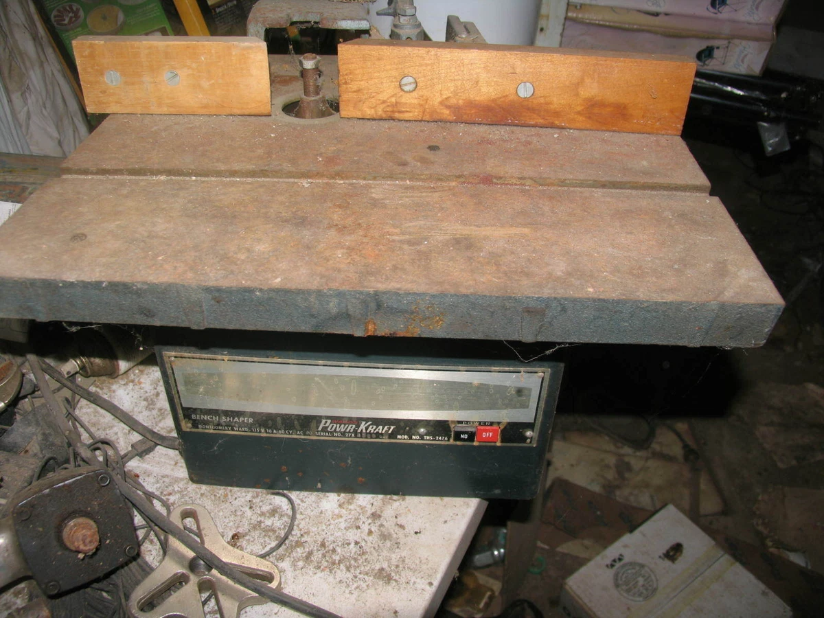 Powr-Kraft Bench Shaper Montgomery Ward THS-2476