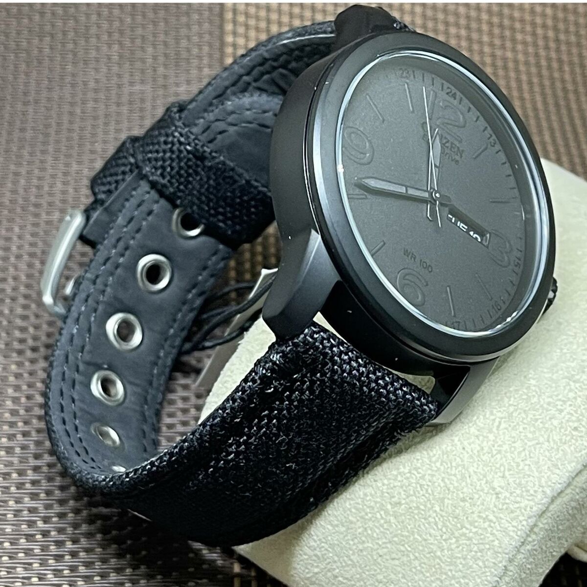Citizen BM8475-00F Eco-Drive Military Black Dial Day Date Citizen BM8475-00F Eco-Drive Military Black Dial Day Date