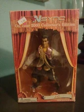 Vintage NSYNC Collector J.C. CHASEZ Marrionette Doll Figure 2000 w/Display Stand