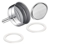 Saraoriginalshop Kit Ricambi Moka 2 Tazze (4 pz) | Garanzia 24 mesi