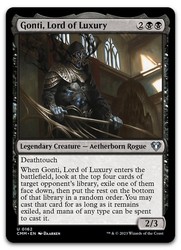 Gonti, Lord of Luxury 162 Commander Masters