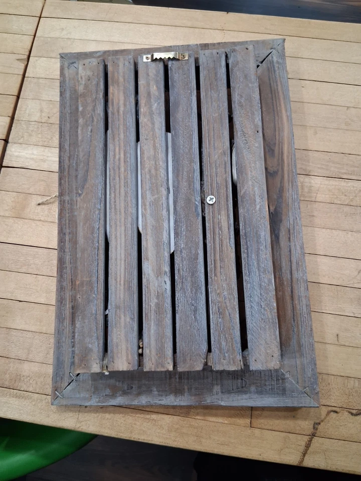 Western Cowboy Shadowbox Wall Art, Wood Crate Frame w/ Resin Figure - Image 2 of 4