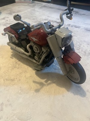 LEGO HARLEY CREATOR: Harley-Davidson Fat Boy (10269) Building Set Used