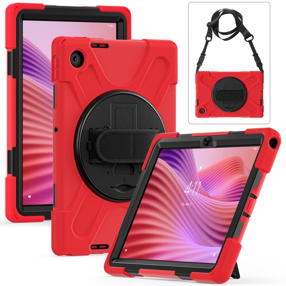 Housse Antichoc K10C Étui Tablette Lenovo Tab 10,1 2025 - Housse Protection Avec Poignée Et Support (rose Cartoon) Coque Lenovo K10c Avec Support