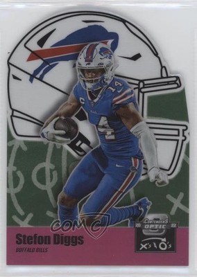 2022 Panini Contenders Optic Xs and Os Pink Prizm 61/75 Stefon Diggs #XO-15 12tf