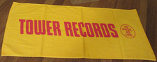 Tower Records No Music No Life Towel Yellow Tower Records Japan Brand New