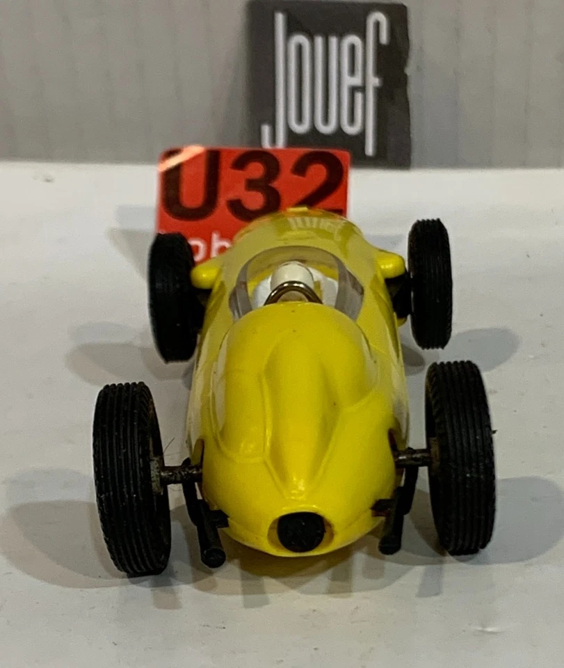 Slot Car Jouef 3600 Brm P57 F1 1962 Graham Hill Yellow - Image 3 of 4