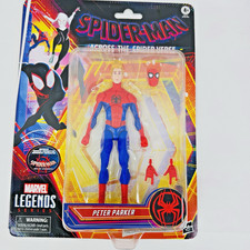 Marvel Legends Peter Parker Spider-Man  Into The Spider-Verse 6    Figure Across