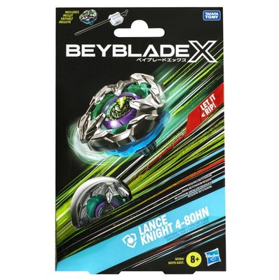 Hasbro G0184ES0 Beyblade X Lance Knight 4-80HN Starter Pack