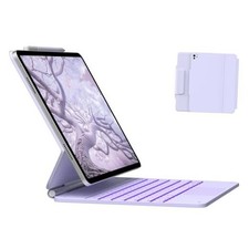 Edge Keyboard Case for iPad Air 13-inch M3/M2, 2025/2024  iPad Light Purple