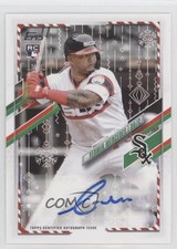 2021 Topps Holiday WalMart Mega Box Red Metallic 8/25 Yermin Mercedes Auto 0z2o