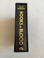 Books Of Blood Clive Barker Numbered Edition Stealth Press