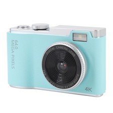 4K Digital Camera 64MP HD 2.4 Inch IPS Screen 16x Digital Zoom Compact Travel