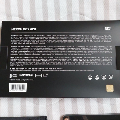 BTS MERCH BOX 20 Full Set New Official ARMY Membership Merch Pack
