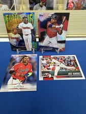 Jose Ramirez 4 Card Insert Lot, Topps Chrome Fortune 15 & Stars of The MLB 🔥