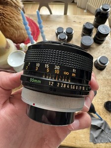 Canon FD 55mm f1.2 S.S.C. Aspherical