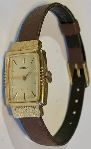 Seiko Ladies Running Vintage Mechanical Dress Watch 1100-5499