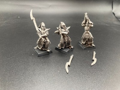 Warhammer - Dark Elf EXECUTIONERS x3 - Metal