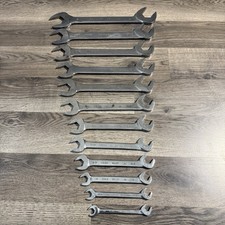 Bonney Tools Usa Oea 12pc Sae 38-1 12four Way Angle Open-end Wrench Set Read