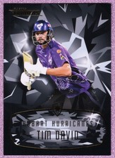 2023-24 TRADERS LUXE CRICKET MOJO BLACK DIAMOND CARD - MB079 Tim DAVID 9/28 RARE