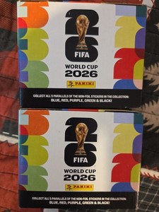 Panini FIFA World Cup 2026 Sealed Sticker Boxes (2) Panini Sticker Collection