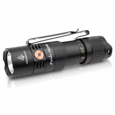 Fenix Lighting Pd25rstbk Mini Flashlight, 3.70'' L, 550 Lm, Black