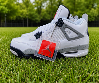 Jordan 4 White Cement Size 9! Brand New No Box! Fast Shipping!