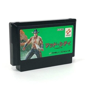 MAD CITY Nintendo Famicom Konami Japan Import Free shipping FedEx DHL Tested