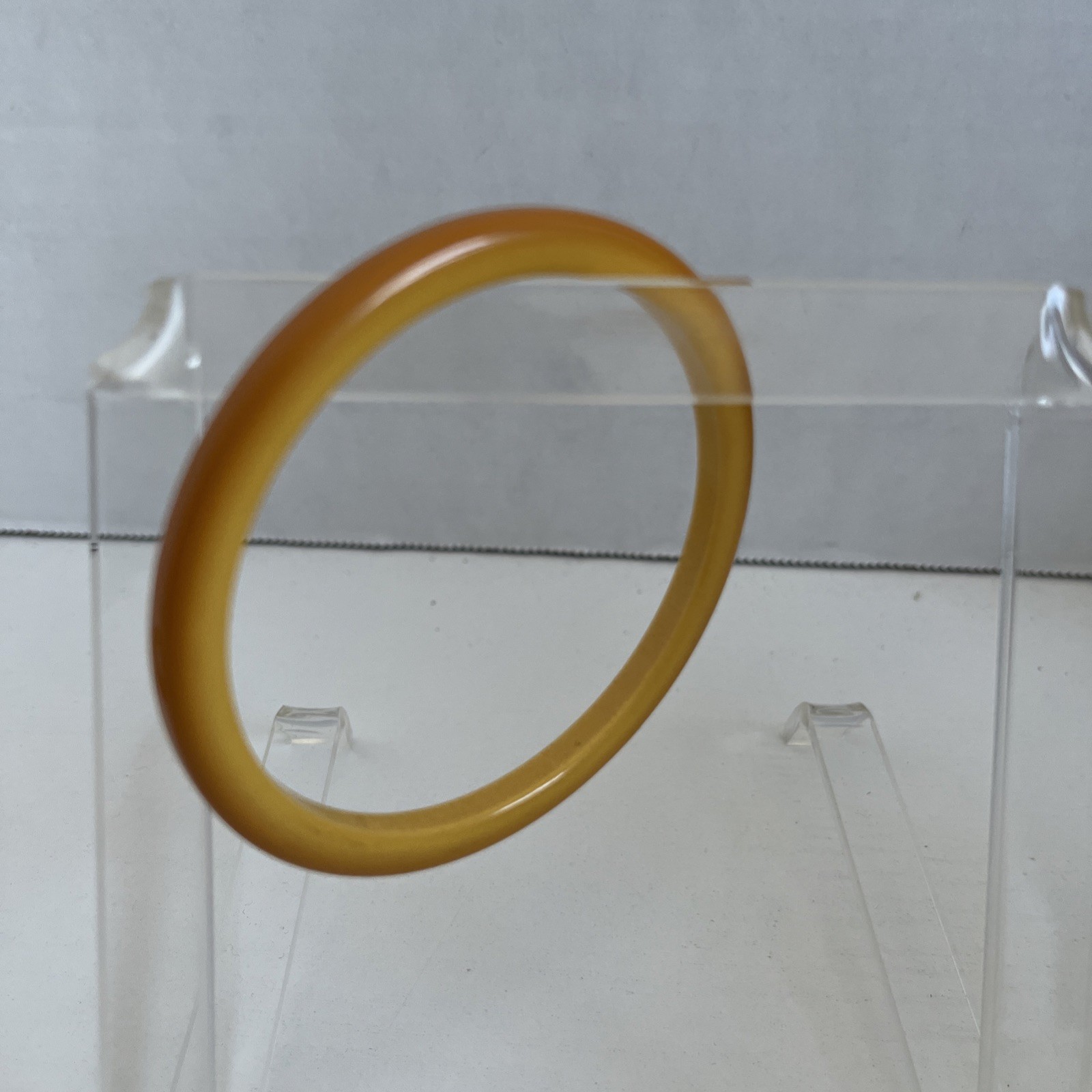 Vintage Bakelite Stacking Bangle Bracelets ~ Butt… - image 12