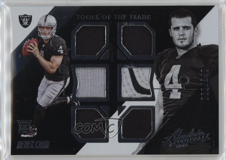 2014 Panini Absolute Tools of the Trade Complete Rookies /249 Derek Carr RC 02wb