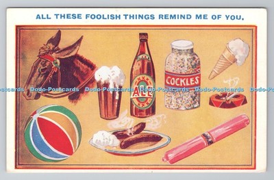 R800308 All These Foolish Things Remind Me Of You Printed in England