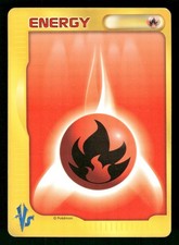 2001 Heavy Play Pokemon Fire Energy VS Series Japanese