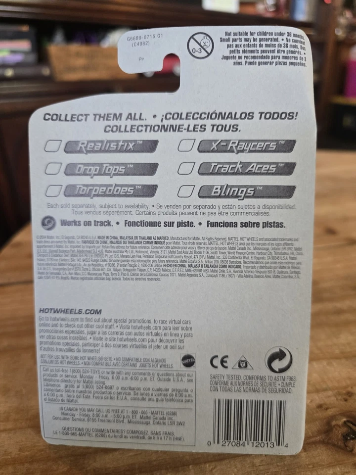 Hot Wheels Drop Tops 1/10 2005 First Editions Low C-GT, Age 3+, New in Box - Image 3 of 3