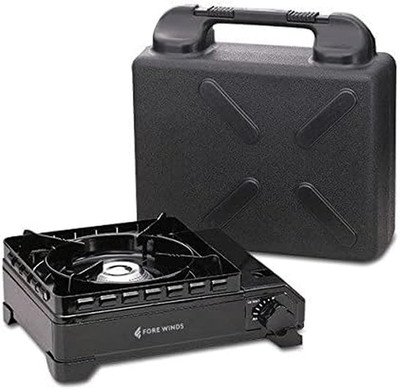 Rugged Camp Fore Winds Butane Stove - Compact & Portable Cooking Solution