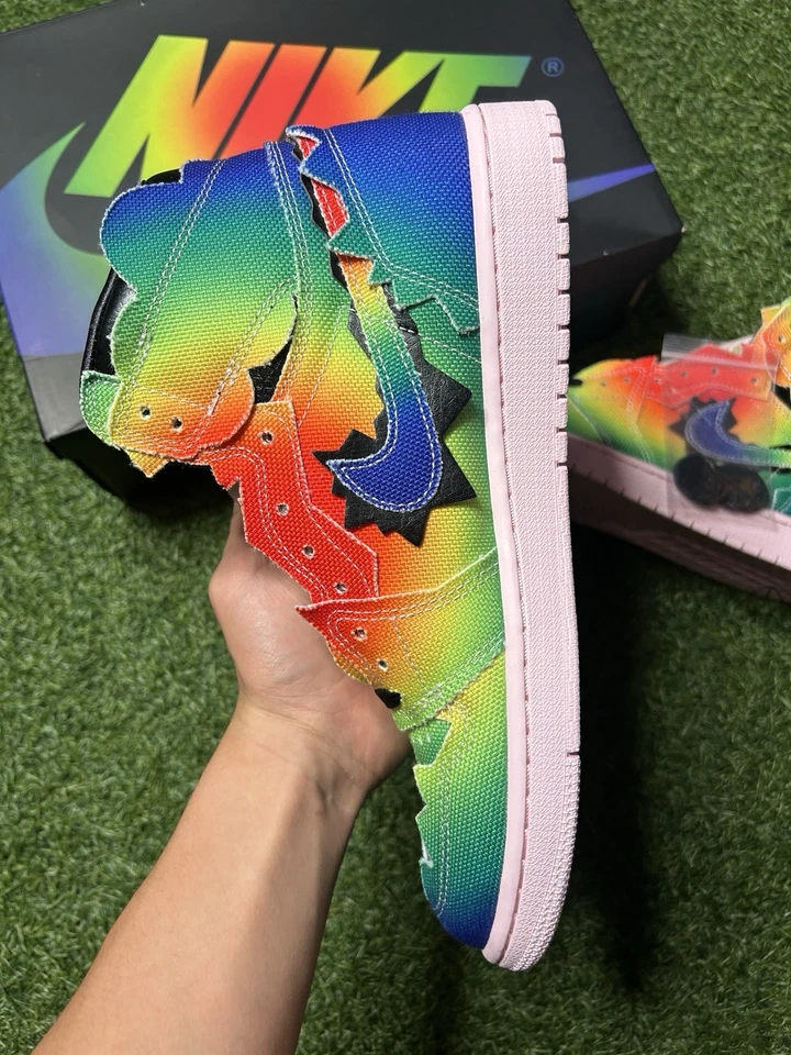 Talla 10 - Jordan 1 Retro OG Alto x J Balvin Tie Dye Foto 4 de 4
