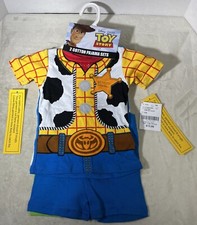 Toy Story 2 Cotton Pajama Sets W/ Tags 24M Disney Woody  Buzz Lightyear