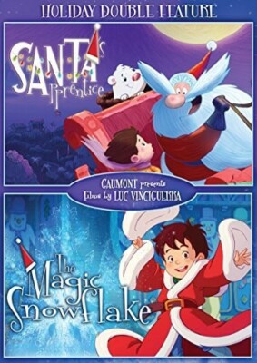 Santa's Apprentice/Magic Snowflake Double Feature, Good DVD, Vincent Grass,Natha