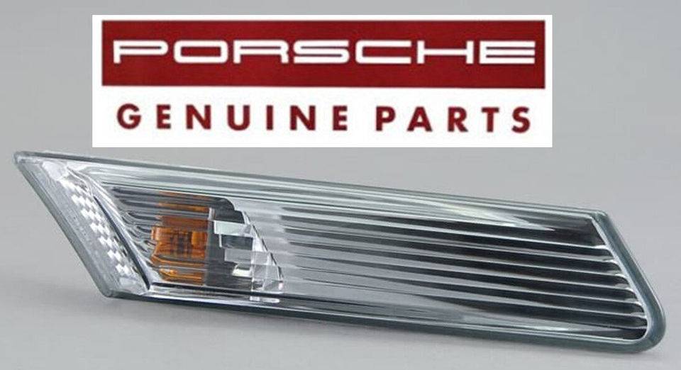 Euro Clear Front Side Marker Turn Signal Lens Lights Set L&R OEM for ...