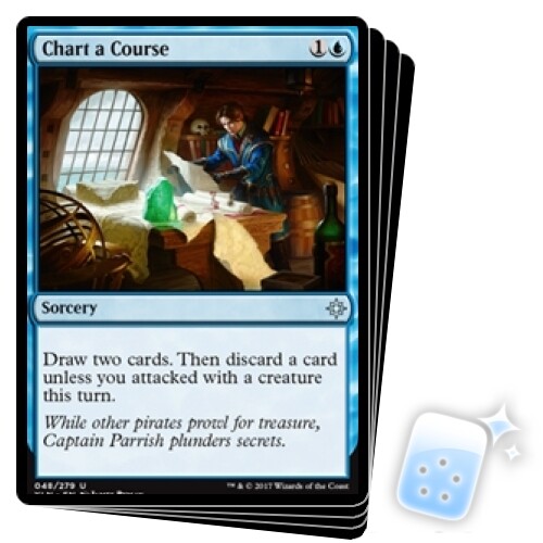 CHART A COURSE X4 Ixalan XLN Magic MTG MINT CARD eBay