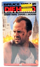 DIE HARD WITH A VENGEANCE SEALED VHS MOVIE WATERMARK BRUCE WILLIS SAMUEL JACKSON